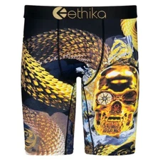 Ethika Underwear Men's Staple Fit Boxer Brief - GOLD BOI