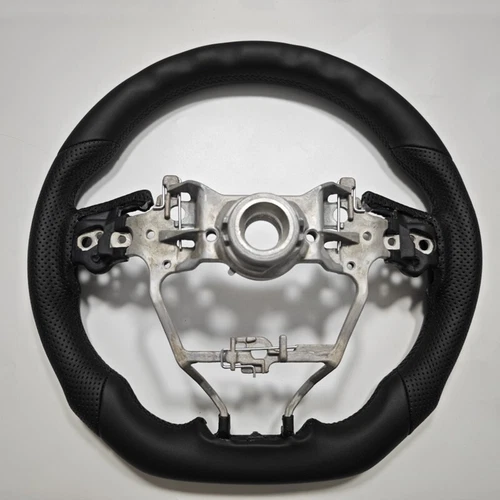 Black Leather Steering Wheel No Heated Function For RAV4 Camry Corolla 19-23 New - Bild 11 von 13