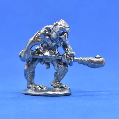 WARHAMMER CITADEL OOP 80s FF16 GIANT TROLL ATTACKING SPIKED CLUB FIEND FACTORY