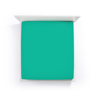 SALE Formesse Bella Gracia Spannbetttuch 180x190 - 200x220 cm 0639 Aquamarin