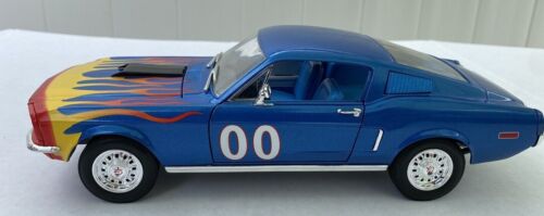 1/18 "Duke of Hazard" #00 blue 1968 Mustang GT - Picture 4 of 11