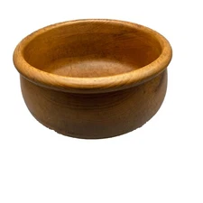 VTG Teak Serving Bowl with Rim -The Cellar exclusively for Macy's 9.5" x 5" MCM