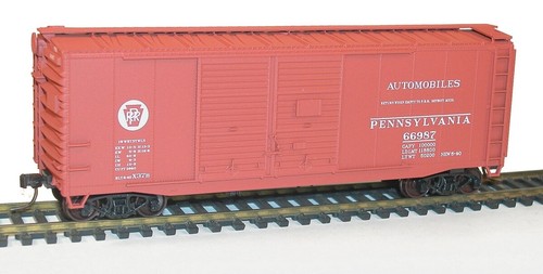 Accurail HO 3639 Pennsylvania 40' DBL, DR AAR Boxcar, PRR #66987 | Zustand: New