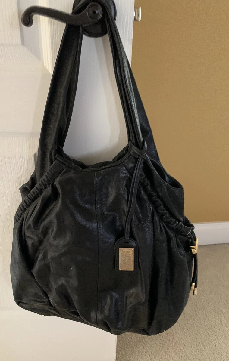 Black Soft Hobo Shoulder Bag