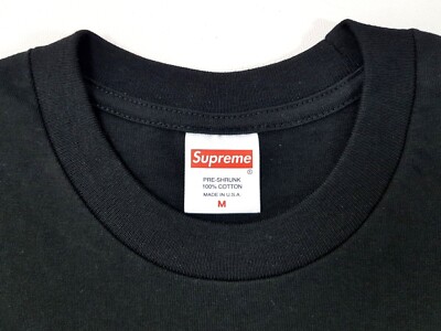 ミュージシャン Supreme t shirt Made in USA Supreme Independent Old English Tee Black Size M FW17 T