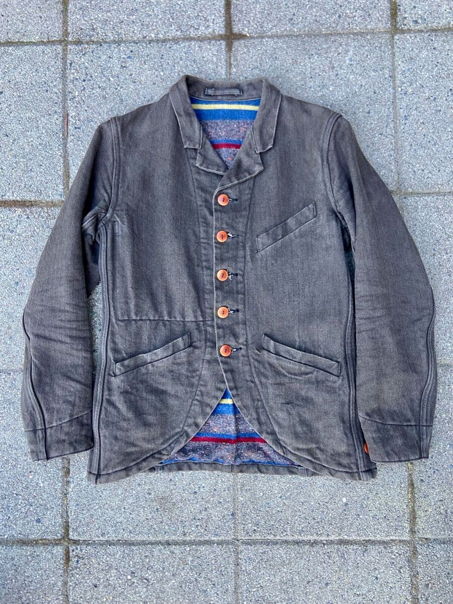 Mister Freedom x Sugar Cane Faro Sack Coat HBT Gun Powder Mister Freedom x Sugar Cane Faro Sack Coat HBT Gun Powder
