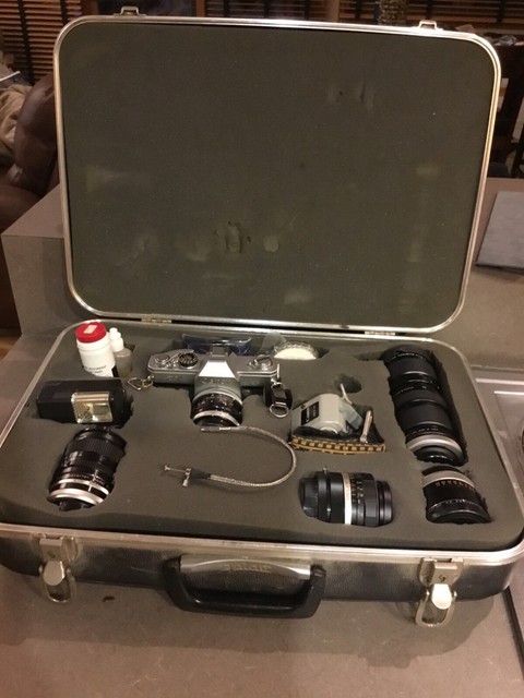 Canon Ft Ql 35mm Slr Film Camera With 50 Mm Lens Kit For Sale Online Ebay