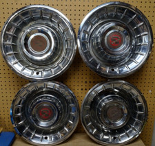 Cadillac 1956 Oem Wheel Covers Fleetwood Deville Hub Caps Set Of 4