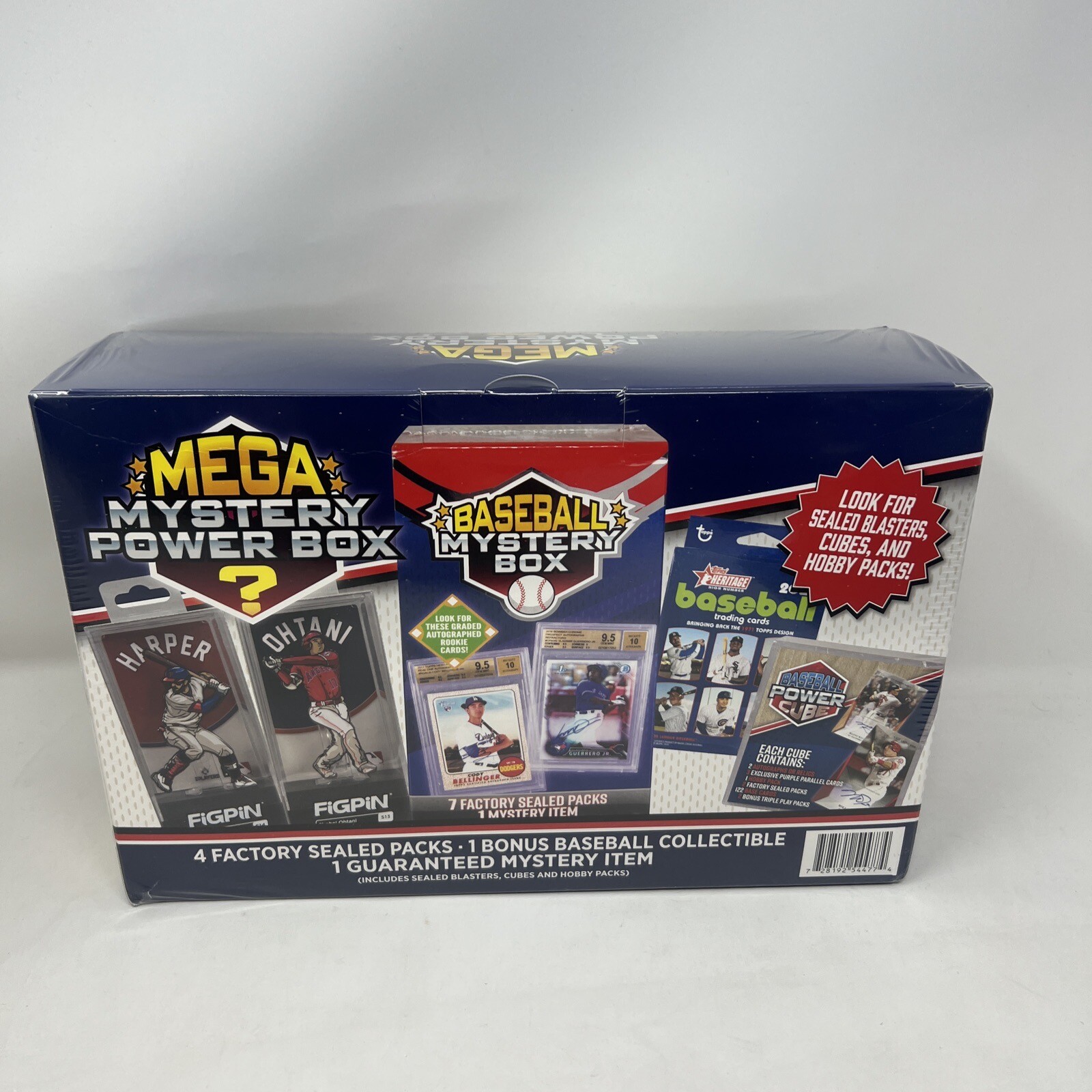 MEGA Mystery Power Box MLB baseball 2023 NEW sealed MJ Holdings