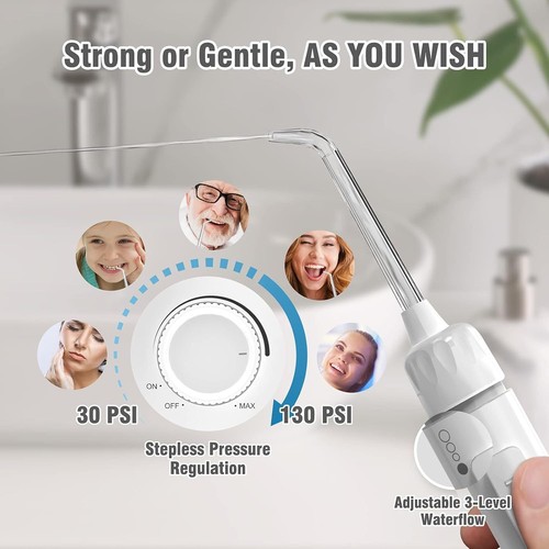 Electric home water floss,1000ml large tank,8 nozzle,separate tooth head storage - Picture 7 of 11