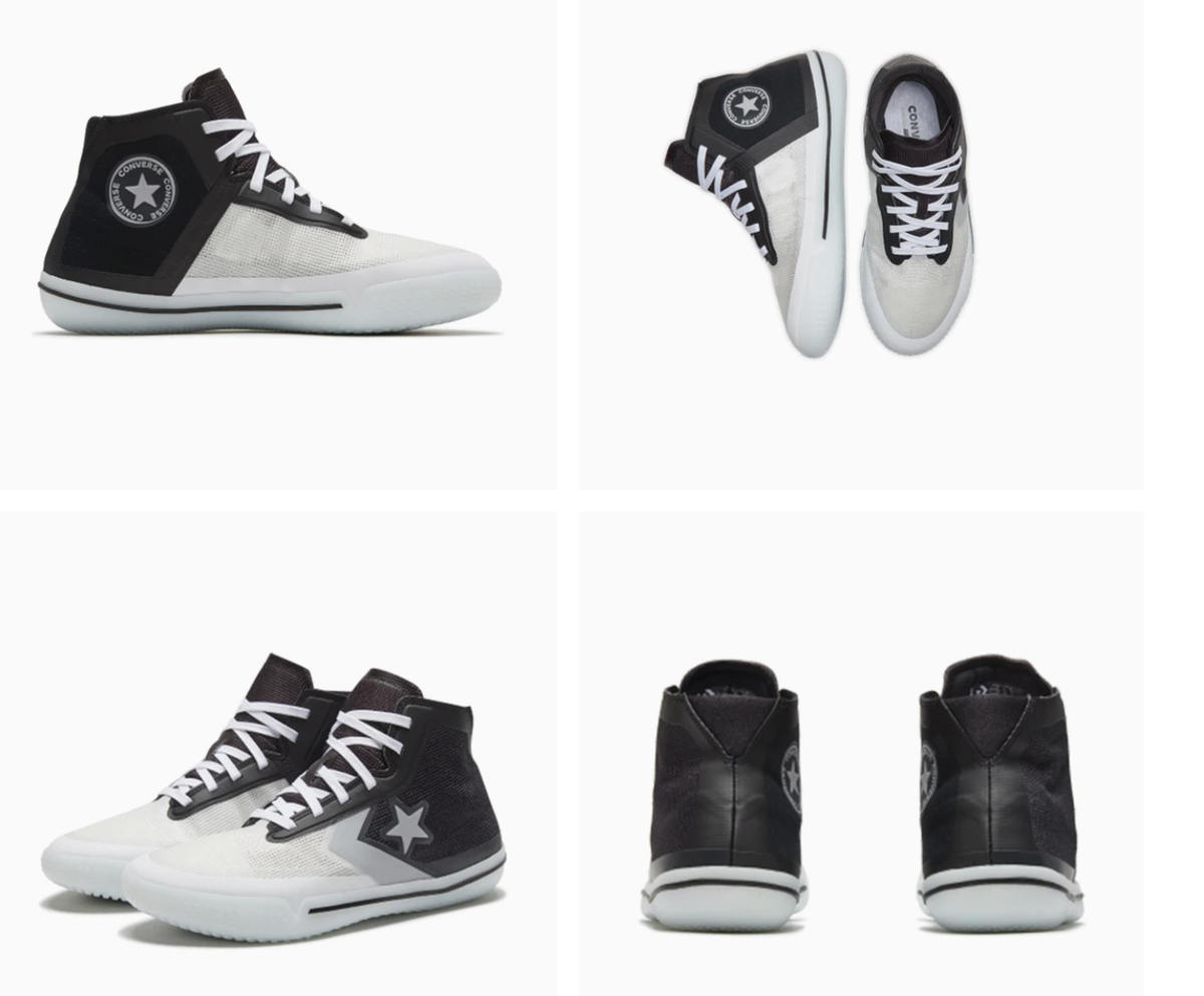 Converse All Star BB ハイカット スニーカー NEW CONVERSE All Star PRO BB High Hi Vis Build It Up 166803C Shoes