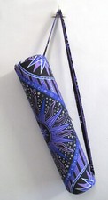 Indian Purple Sun Burning Mandala Bags Shoulder Strap Yoga Mat Carrier Yoga Bags