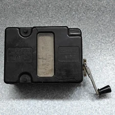Antique Biddle Megger Variable-Pressure Midget  Turn Crank Insulation Tester
