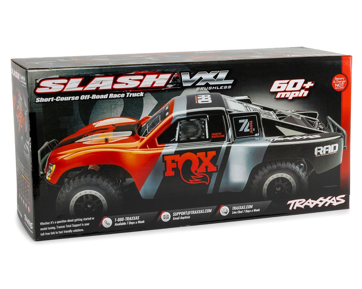 Traxxas Slash VXL 1/10 RTR 2WD Short Course Truck (FOX) [TRA58076-74-FOX]