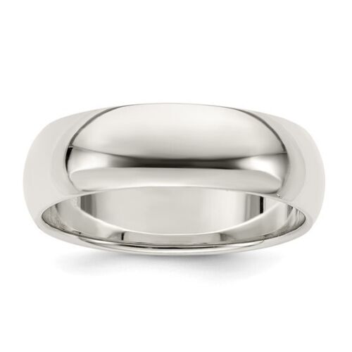 Argento Sterling 2mm 3mm 4mm 5mm 6mm 8mm 10mm Fede Nuziale Promessa Anelli Pollice - Foto 7 di 19