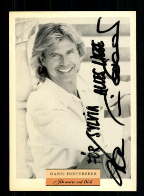 Hansi Hinterseer Autogrammkarte Original Signiert + M 178