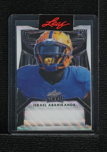 2023 Leaf Metal Israel Abanikanda #PA-IA1