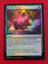 1x Cosmic Hunger | FOIL | March of the Machine | MTG Magic Cards