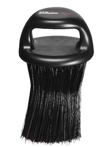 Babyliss PRO BBCKT12 BARBEROLOGY NECK DUSTER KNUCKLE BRUSH Black 1 Count