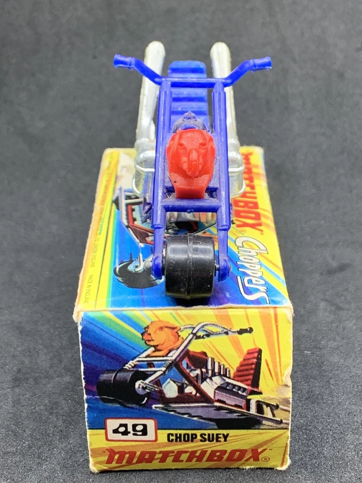 Matchbox Superfast MB49-B: Chop Suey (Blue) with Type I Box - Image 3 of 4