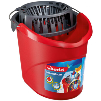 Neu Vileda Supermocio Eimer Eimer & Auswringer FH122240 Reinigung