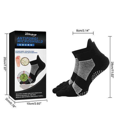 2025 Anti Fungal Microcapsule Socks Treatment Toenail Therapy Sock Foot Care UK- - Picture 4 of 13