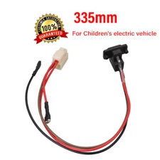 3 Pin-Charging Port Kids Ride On Car Power Charging Interface Cable Harness