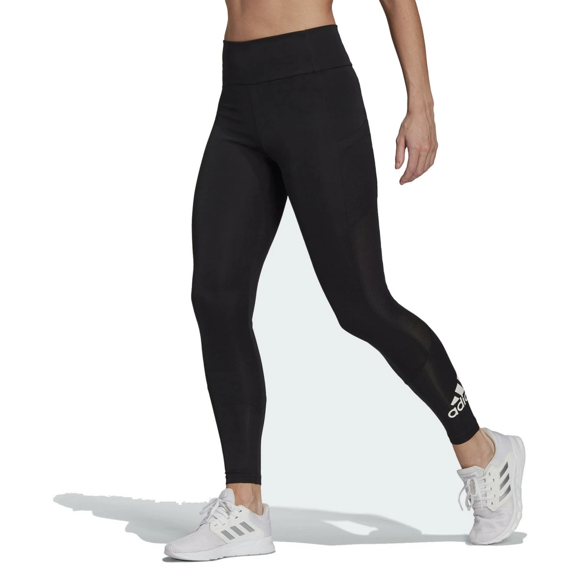 adidas Women's Designed 2 Move Big Logo Aeroready Sport Tights