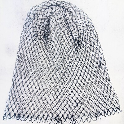 Replacement landing net, Bully net, Lobster net, for 18'' hoop or smaller 