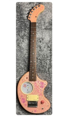 FENDER JAPAN ZO-3 HK Hello Kitty Guitar Built-in Mini Guitar