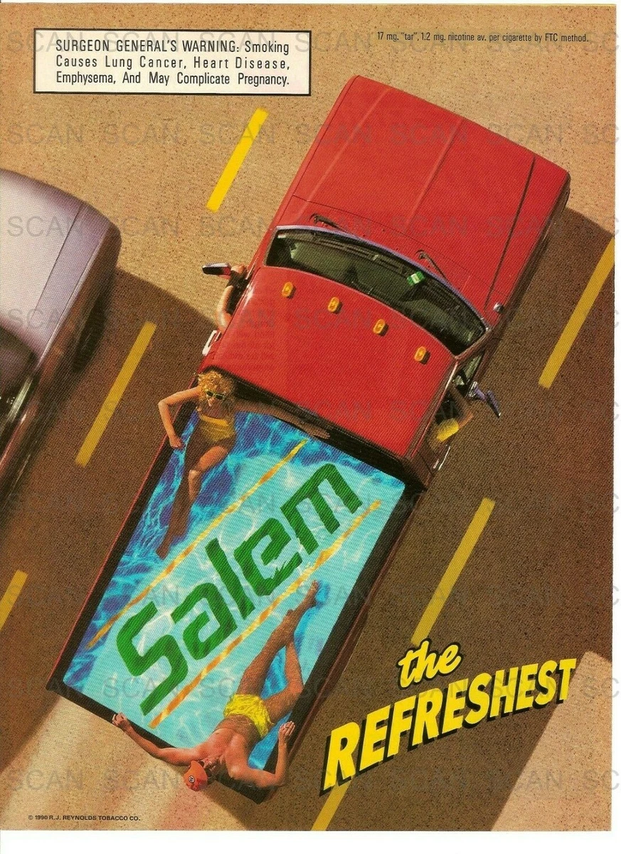 Salem Cigarettes Butane Soft Pack Box Lighter Pack Lites Australia