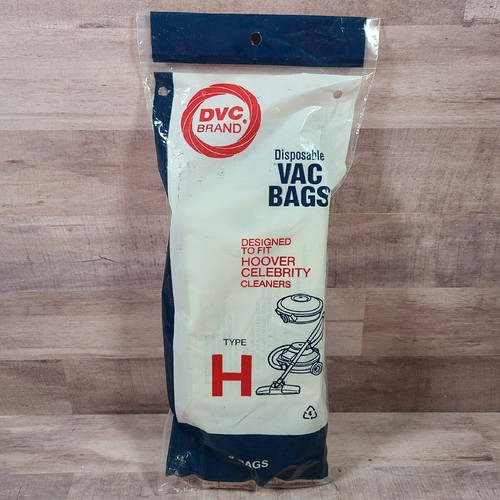 Type H Vacuum Cleaner Disposable Bags (3 Pack) For Hoover Celebrity NEW