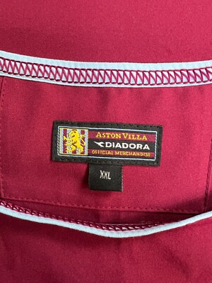 Diadora Aston Villa 2003/2004 Home Kit Soccer Jersey