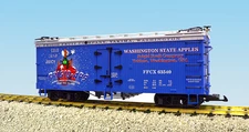 USA Trains G Scale R16358 FRIGIT FRUIT CO. - BLUE/SILVER  Reefer