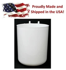 White Hanging Plastic Pegboard Cup Hook Storage Organizer Accessories Craft Art 