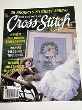 For The Love of Cross Stitch 20 Designs March 1999 Magazine Cross Stitch Pattern