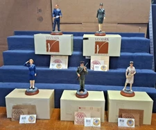 Van Mark American Heros Figurines Lot of 5