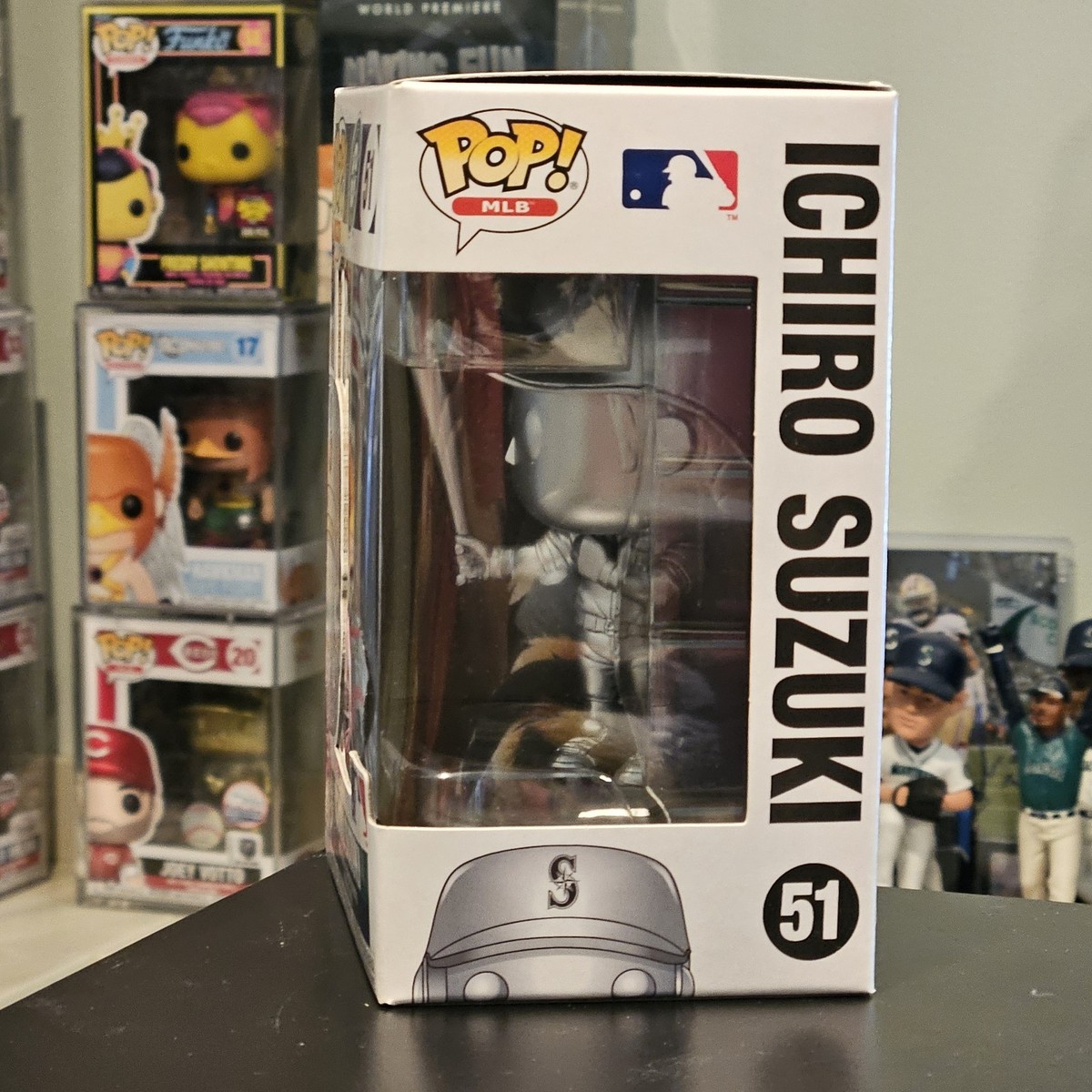 Funko Pop! Ichiro Suzuki Silver 1/51 Seattle Mariners