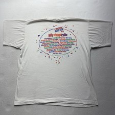 Rare VTG BEST Comic Relief VII 7 Billy Whoopi Robin 1995 T Shirt 90s Stand-up