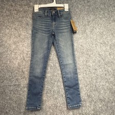 Polo Ralph Lauren Jeans Girls 6 Blue Skinny Aubrey Legging Super Stretch Denim