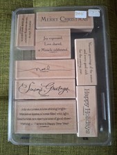 Stampin Up  Many Merry Messages Christmas 