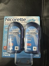 Nicorette Lozenge Coated Ice Mint 4mg. 80 Lozenges 