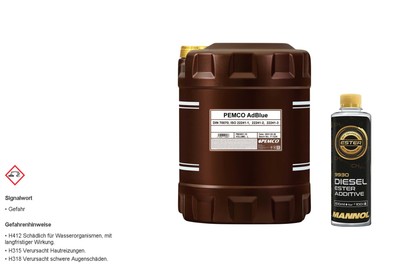 10L PEMCO (1 x 10) ready-to-use AdBlue  Harnstofflösung inkl. Diesel Additive