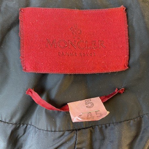 Moncler Gamme Rouge Josette Schwarz Damen Daunenmantel PARKA Größe 1 S - Bild 19 von 23
