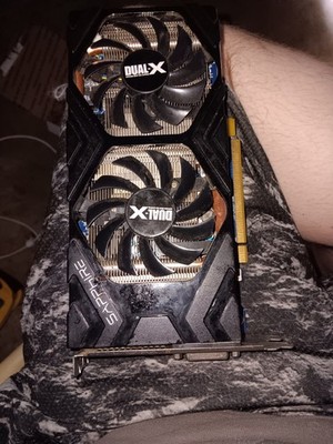 Sapphire Dual X OC VERSION AMD Radeon 6 pin pcie power plug graphics card