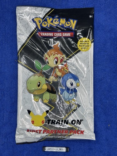 (9 Pack) 2021 Pokemon First Partner Pack Kanto 25 Anniversary Oversize (Sealed) - Picture 13 of 16