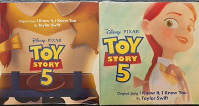 Taylor Swift Toy Story 5 I Knew It I Knew You EXCLUSIVE 10'' Vinyl SET 'IN HAND'