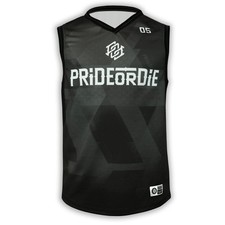PRiDE or DiE Herren Jersey Dark Matter, 2XL 3XL Schwarz, Polyester Tank Top