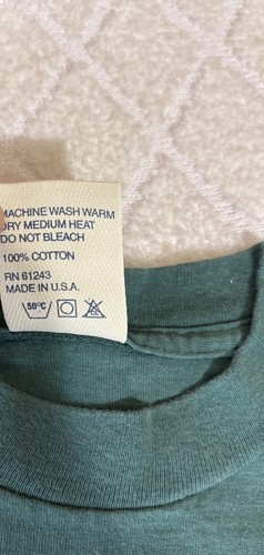 T-shirt vintage 97 Alore May The Forest Be With You made in USA punto singolo taglia S - Foto 12 di 14