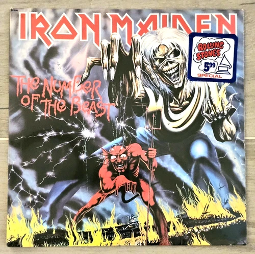 IRON MAIDEN The Number Of The Beast FACTORY SEALED 1983 FIRST PRESSING